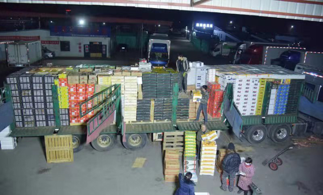 果蔬飘香客自来——鸡西市新果品蔬菜批发市场见闻